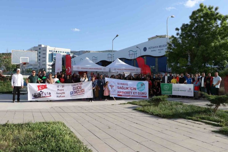 Kütahya İl Sağlık Müdürlüğünden Gençlik Haftası etkinlikleri