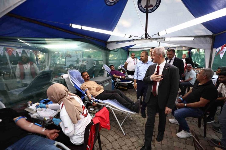 Şahinbey Belediyesi’nden yeni rekor: 13 bin 625 ünite kan bağışı