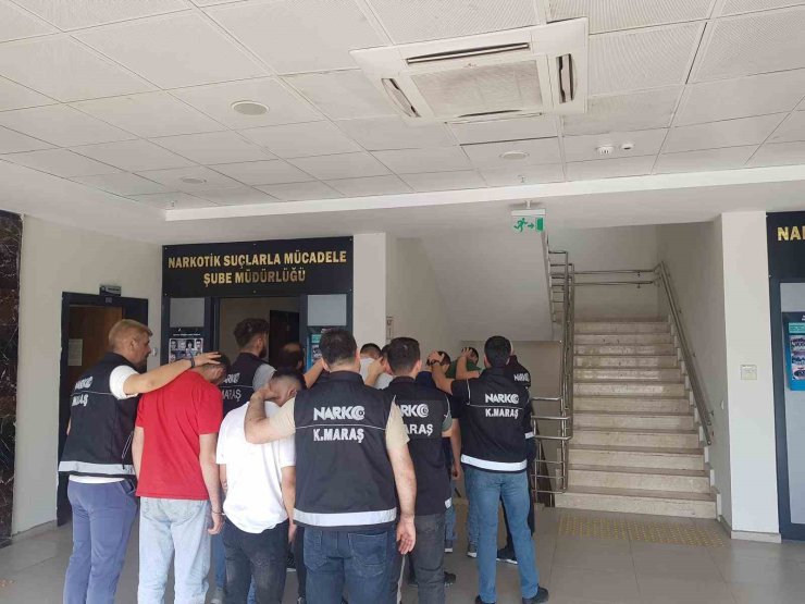 Kahramanmaraş’ta uyuşturucuya 14 tutuklama