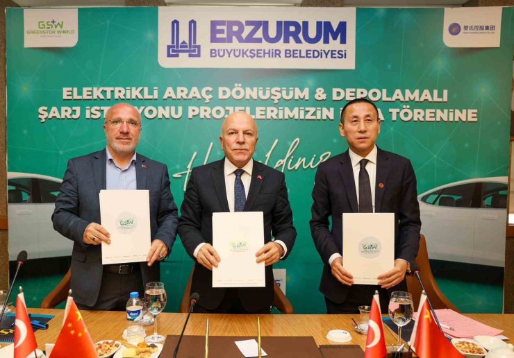 Erzurum’dan Türkiye’ye yeşil dönüşüm hamlesi: Fanşi Holding ve Greenstor World’den stratejik imza