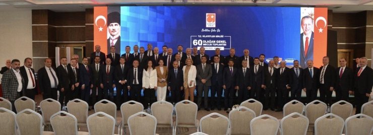 Vali Eldivan Vilayetler Birliği 60. Olağan Genel Meclis Toplantısı’na katıldı