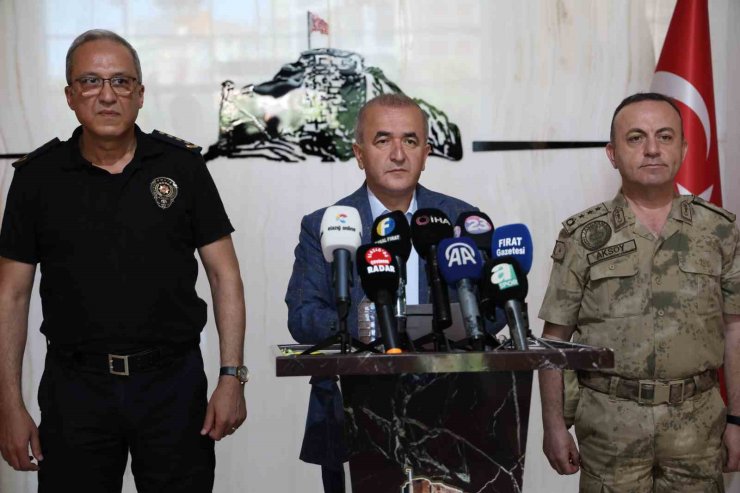 Vali Hatipoğlu: "Elazığspor-Vanspor maçında 3 bin 66 personel görev alacak"