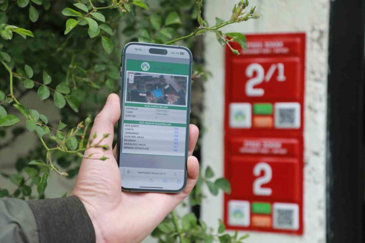 Akyazı’nın cadde ve sokak tabelalarına teknolojik dokunuş