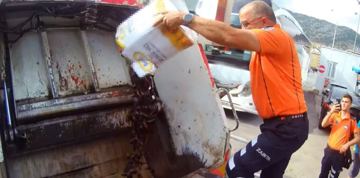 50 kilo midye şehirlerarası otobüsün teknik takibiyle ele geçirildi