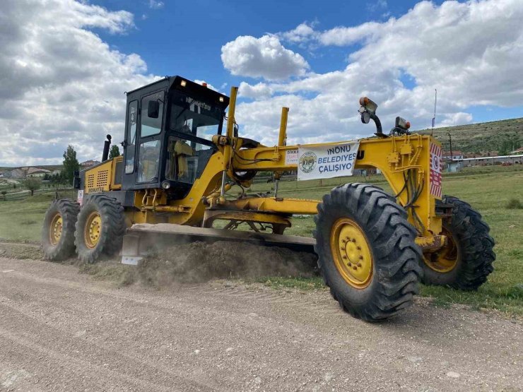 İnönü’de tarım arazilerine ulaşım kolaylığı yıl boyunca devam ediyor
