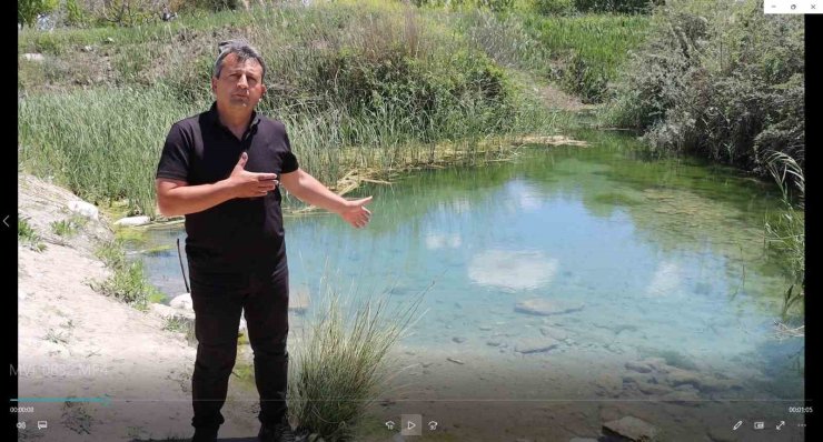 Bu canlı akvaryum turizme kazandırılmayı bekliyor