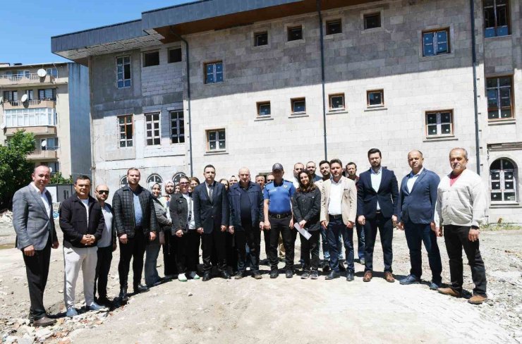 AK Parti’li Gider, Emniyet ve Milli Eğitim yatırımlarını inceledi