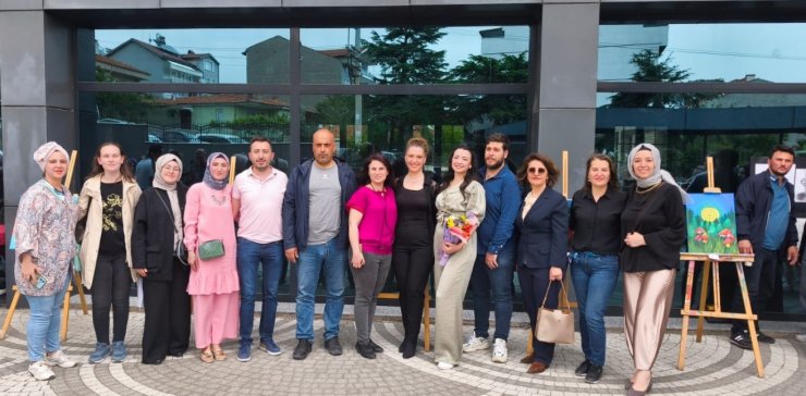 Binnur Uzan’ın öğrencilerinin eserleri büyük ilgi gördü