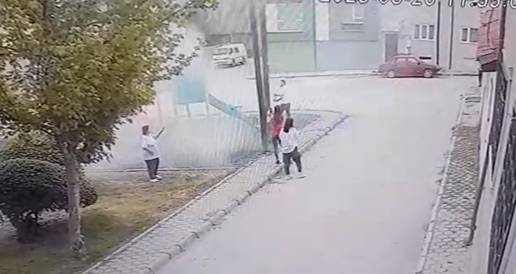 Parkın yakılma anına dair güvenli kamerası görüntüleri ortaya çıktı