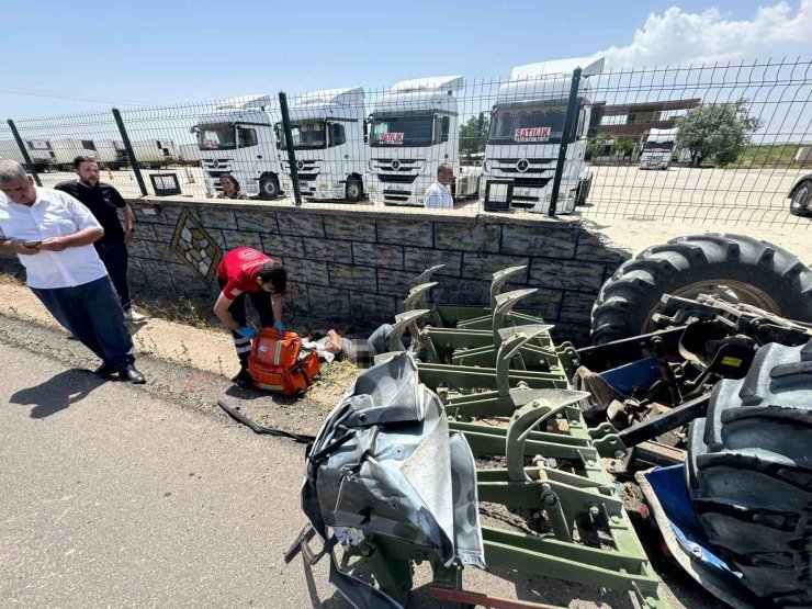 Şanlıurfa’da ilginç kaza kamerada