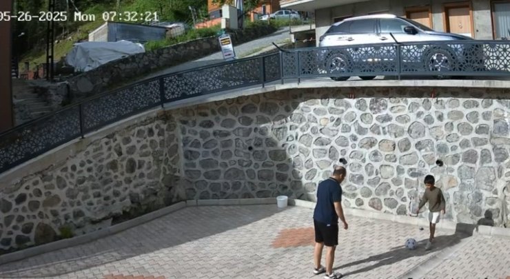 Suudi Arabistan uyruklu çocuğun derede kaybolmadan önceki son görüntüsü ortaya çıktı