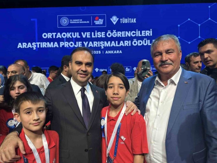 Beyağaç’ın gururları proje yarışmasında Türkiye 2. oldu