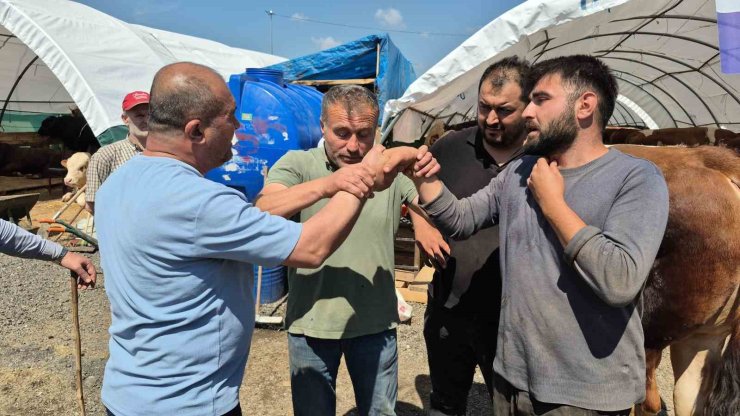 Sultangazi kurban pazarında bayram hareketliliği devam ediyor