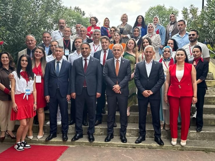 Kursiyerler emeklerini sergiledi