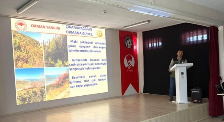 Marmara ve Erdek’te orman yangınlarına karşı eğitim