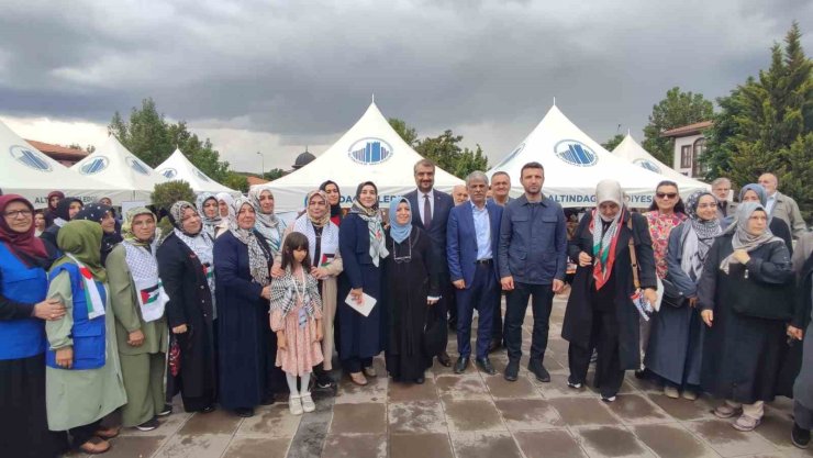 Ankara’da Gazzeli kadın ve çocuklar için yardım sergisi düzenlendi