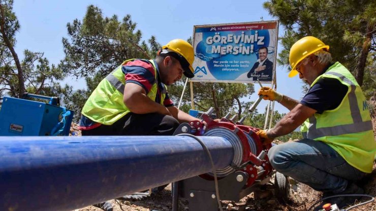 MESKİ, Silifke’de içme suyu altyapısını yeniledi