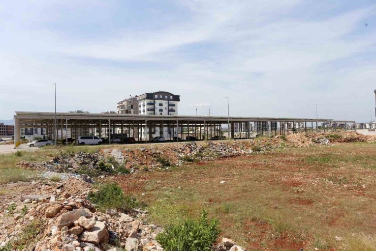 Çankaya Mahallesi’ne ilk kapalı pazar açılış için gün sayılıyor