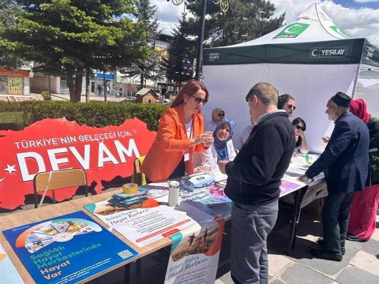 Bir nefes sağlık için meydana çıktılar