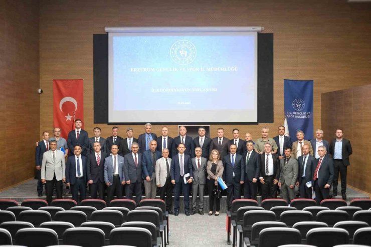 Gençlik ve Spor İl Müdürlüğü İl koordinasyon toplantısı yapıldı