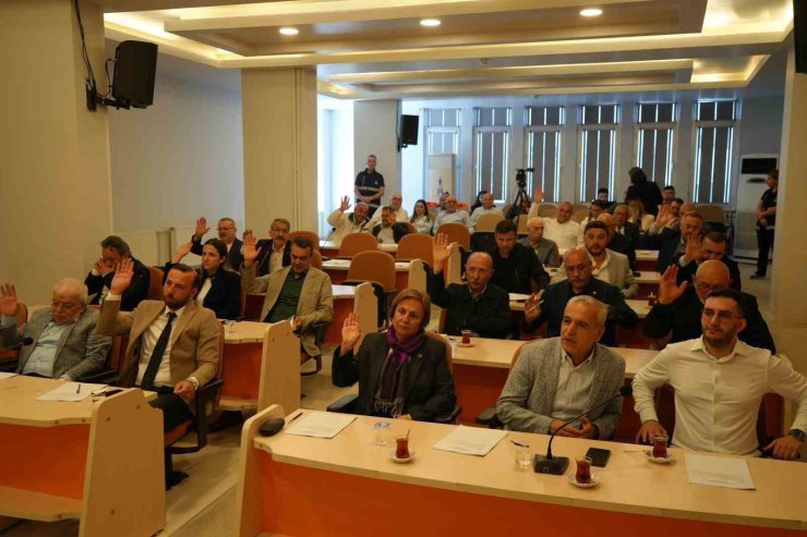 Atakum meclisi toplandı