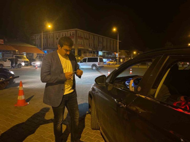 Arpaçay’da kaymakam uygulama yaptı