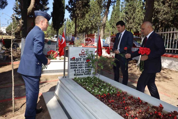 Vatan için can veren kahramanlar unutulmadı
