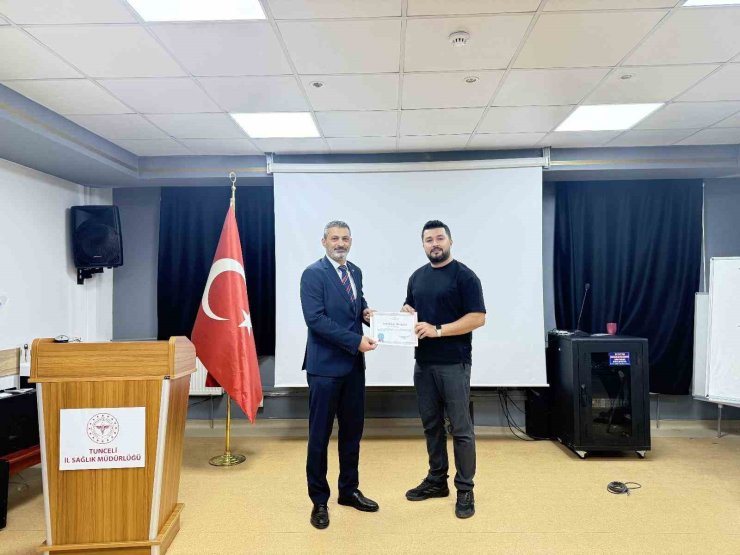 Tunceli’de Travma İleri Yaşam Desteği eğitimi gerçekleştirildi