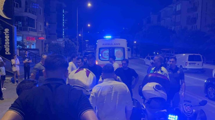Edirne’de motosikletin çarptığı yaya yaralandı