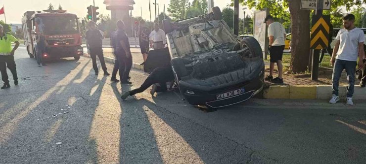 Elazığ’da trafik kazası: 2 yaralı