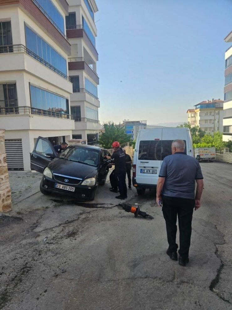 Elazığ’da trafik kazası: 1 yaralı