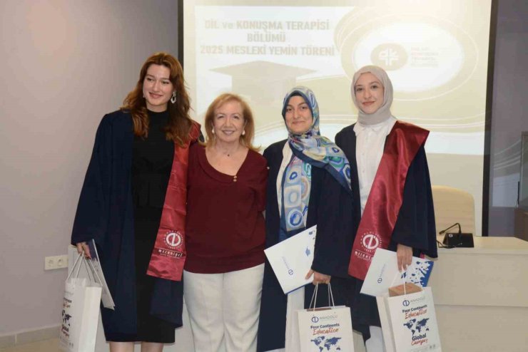 Dil ve Konuşma Terapisi Bölümü mezunlarını mesleğe uğurladı