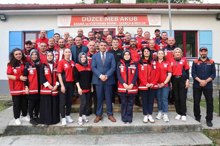 Arama kurtarma ekibi yeni binasına taşındı