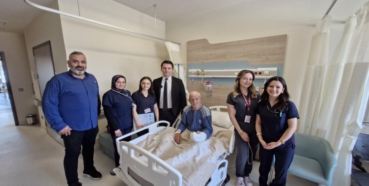 Kesilecek sandığı parmağı yapılan operasyonla kurtarıldı