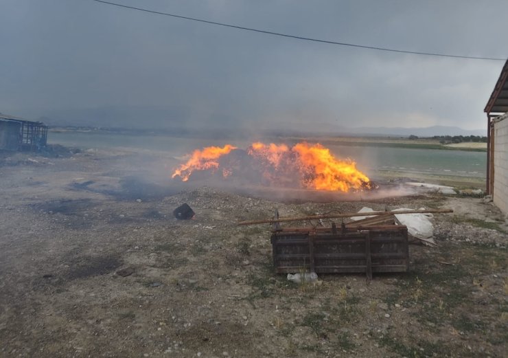 Malatya’da itfaiyeden yoğun mesai