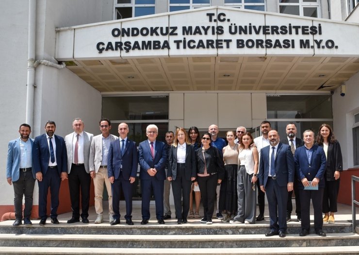 Rektör Aydın’dan Çarşamba MYO’ya destek vurgusu: "Gelişimi için gerekli adımlar atılacak"