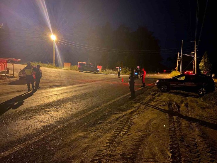 Bozdoğan’da jandarmadan asayiş uygulaması