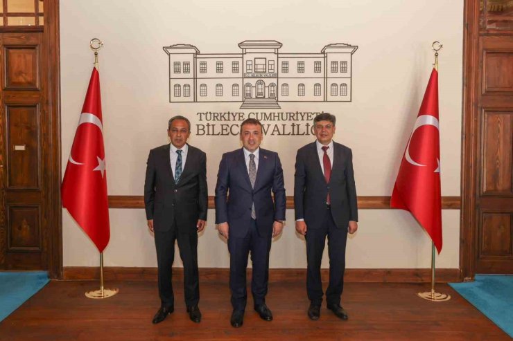 Vali Sözer’e hayırlı olsun ziyaretleri sürüyor