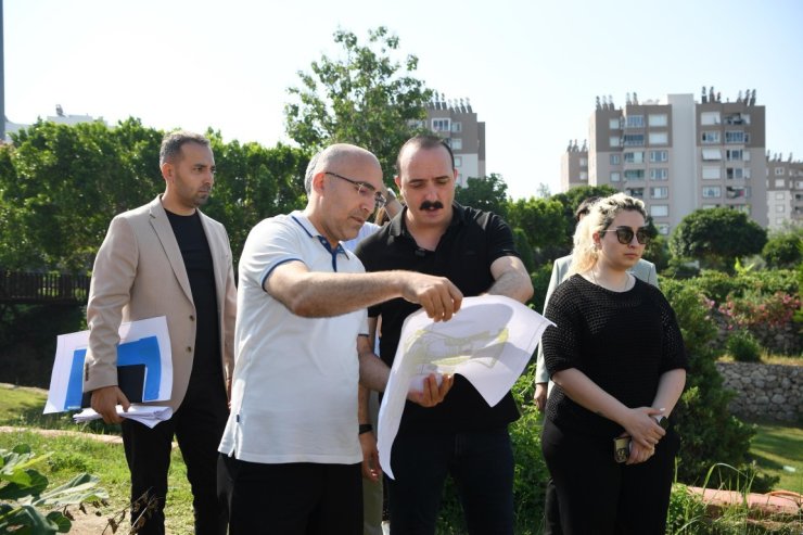 Başkan Kotan planlanan projeleri yerinde inceledi