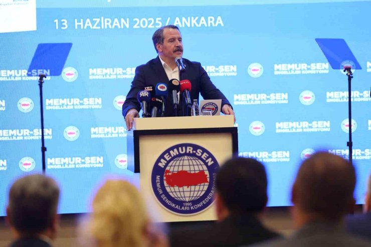 Memur-Sen Genel Başkanı Yalçın: "Gelir vergisinde engelli kamu görevlileri için muafiyet tamamen sağlanmalıdır"