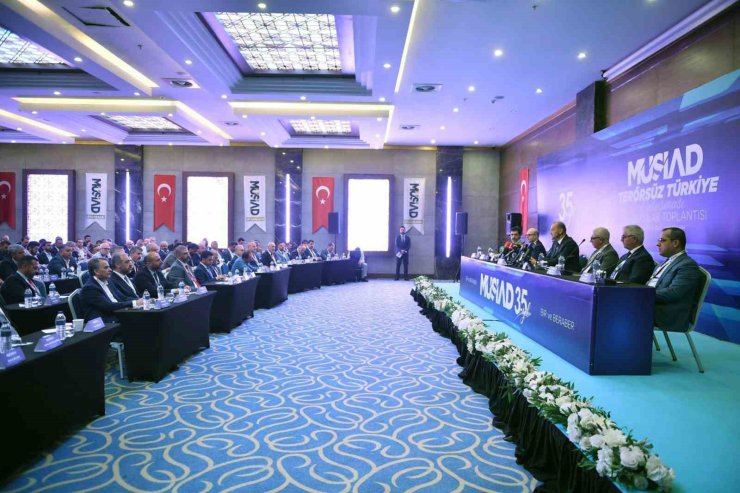 MUSİAD Muğla Şubesi ‘Terörsüz Türkiye’ toplantısına katıldı