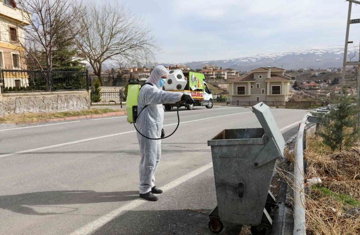 Talas’ta haşereyle kararlı mücadele