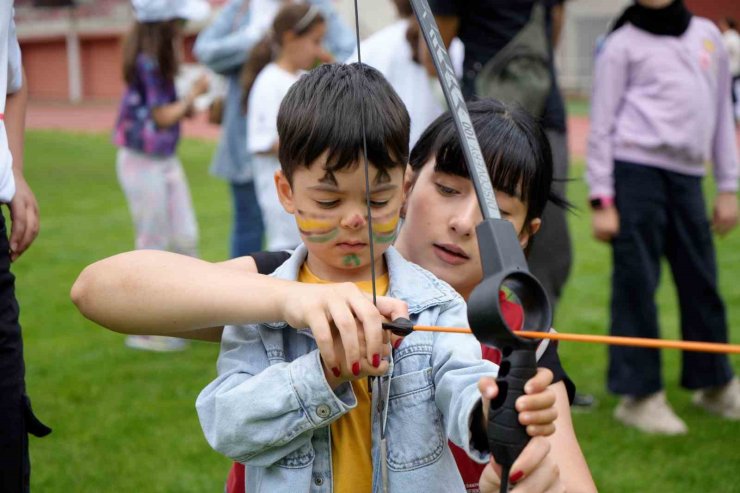 Gümüşhane’de çocuklara özel Gençlik Spor Festivali düzenlendi