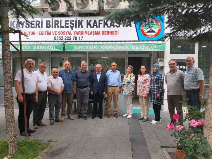 Birleşik Kafkasya Derneği’nden Kaymakam Dönmez’e veda