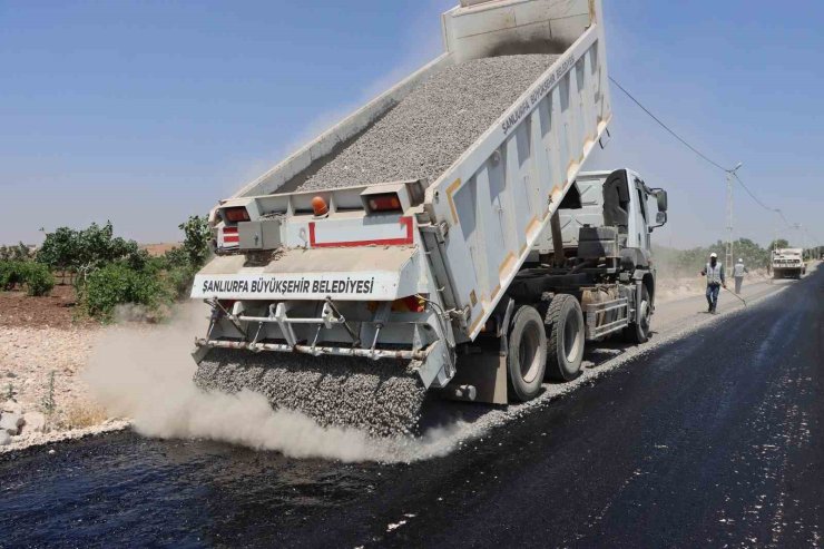 Şanlıurfa’da kırsal yollar yenileniyor