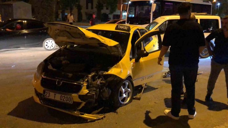 Elazığ’da trafik kazası: 1 yaralı