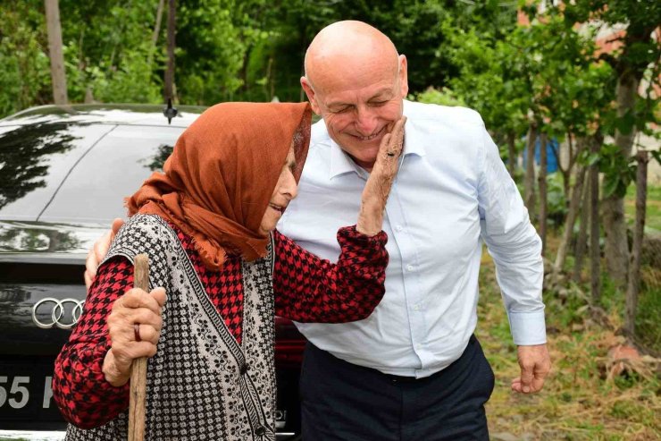 Başkan Kul’dan duygu dolu ziyaretler: Vefa ve sevgi köprüleri kuruldu