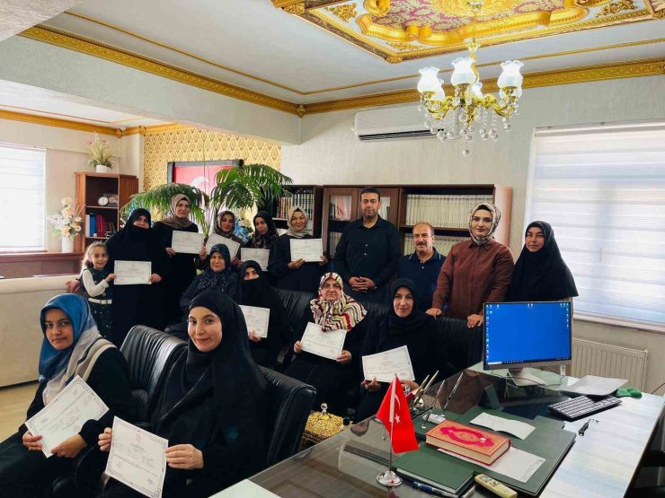 Elazığ’da gassallık kursu sona erdi