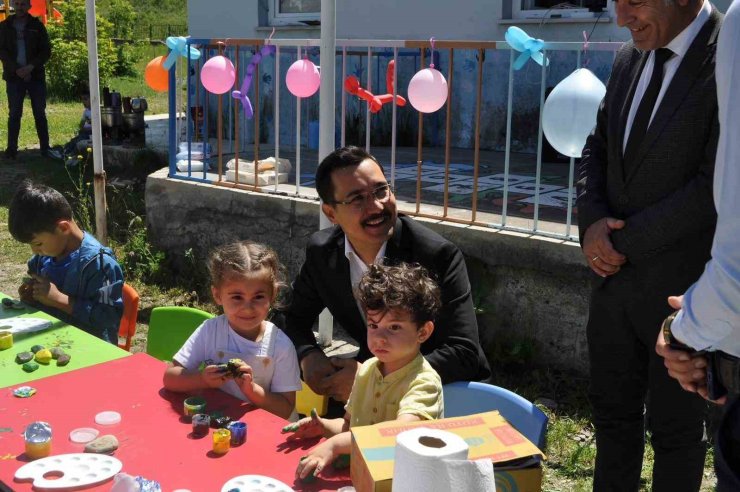 Akyaka’da okul öncesi çocuk şenlikleri