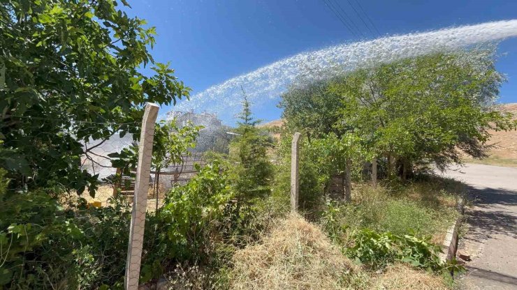 Elazığ’da korkutan yangın